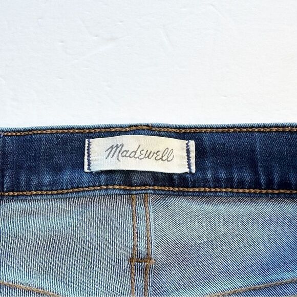 Madewell 10" High Rise Skinny Jeans Medium Wash Tencel Denim Edition Size 25 - Picture 7 of 9